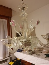 Lampadario luci murano usato  Venezia