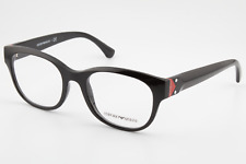 Armações de óculos quadradas femininas Emporio Armani EA3131 5017 preto 52mm comprar usado  Enviando para Brazil