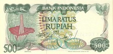 Indonesia 500 rupiah usato  Bozen