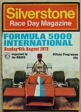 Silverstone aug 1972 for sale  LEICESTER