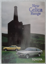 Toyota celica brochure for sale  BOURNEMOUTH