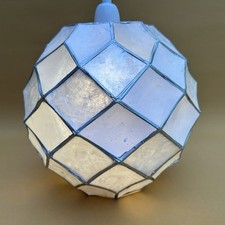 Capiz shell globe for sale  STOKE-ON-TRENT
