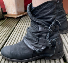 Airstep stiefelette schwarz gebraucht kaufen  Berlin