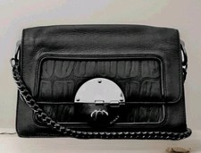 Mimco leather flapover for sale  SALFORD