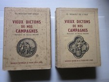 Vieux dictons campagnes d'occasion  Le Châtelet-en-Brie
