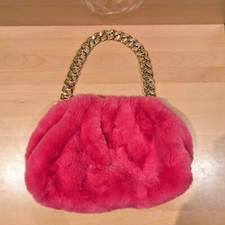 Dkny pink felltasche gebraucht kaufen  Lünen