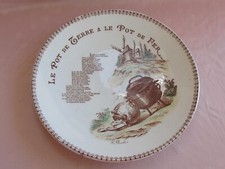 Assiette fable fontaine d'occasion  Montmoreau-Saint-Cybard