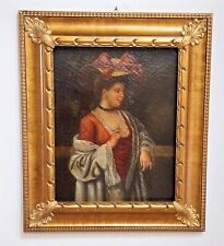 Quadro dama olio usato  Palermo