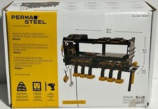 Organizador de herramientas eléctricas montado en la pared de 6 bahías de acero resistente Permasteel 24,6" sin ganchos segunda mano  Embacar hacia Mexico