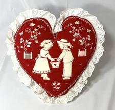 Heart shape pillow for sale  Red Hook