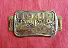 Plaque fiscale 1941 d'occasion  France
