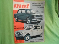 Mot 1962 simca gebraucht kaufen  Küps