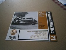 Pub prospectus tractor d'occasion  Expédié en Belgium