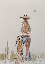 Jose trujillo watercolor for sale  Tucson