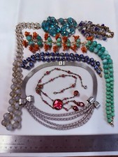 Lote de colección grandes joyas antiguas vintage y antiguas... Collares - X13 segunda mano  Embacar hacia Mexico