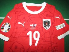 Camiseta Baumgartner Áustria Puma jogo emitido Euro jogo vs França M perfeita comprar usado  Enviando para Brazil