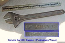 Early vintage bahco for sale  DORCHESTER