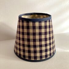 Navy blue gingham for sale  Iola