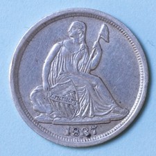 America dime 1837 usato America dime 1837 usato  Firenze