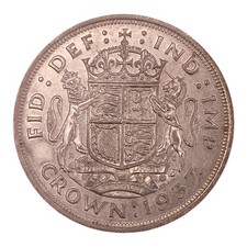 1937 silver crown for sale  CUPAR
