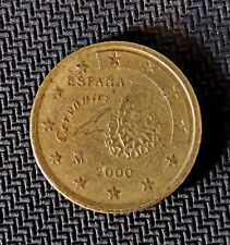 Centimes 2000 espagne d'occasion  Châteauneuf-en-Thymerais