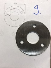 Ankerplatte ronde edelstahl gebraucht kaufen  Berlin