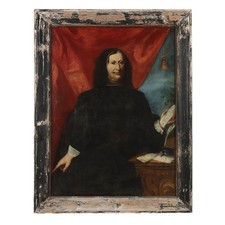 Ritratto nobiluomo olio usato  Cambiago
