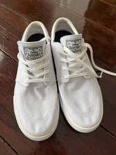 Usado, Zoom Stefan Janoski lona RM SB 'branco' tamanho EUA 8 - AR7718-100 comprar usado  Enviando para Brazil