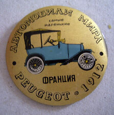 Emblema de carro vintage "Peugeot 1912" França emblema logotipo comprar usado  Enviando para Brazil