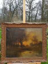 Tableau signé encadré d'occasion  Feucherolles
