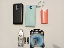 Recharchable batteries joblot for sale  LONDON