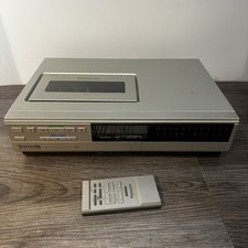 Gravador de vídeo cassete vintage Panasonic Omnivision PV-1231R prata com controle remoto, usado comprar usado  Enviando para Brazil