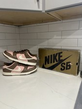 Nike SB Dunk Low Stussy marrom rosa tamanho 12 2005 OG - Caixa de reposição comprar usado  Enviando para Brazil