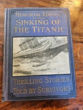 Memorial edition sinking for sale  Yale