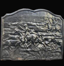 Plaque cheminée fonte d'occasion  Templemars