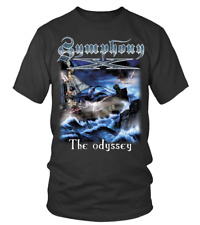 Camiseta SYMPHONY X BAND The Odyssey 2002 ONE SIDED tamanho completo P-5XL SN475, usado comprar usado  Enviando para Brazil