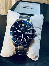 Relógio Orient Mako II F652-UAB0 mergulhadores azul 20 barras Epson comprar usado  Enviando para Brazil