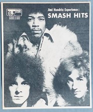 Discos de trilha Jimi Hendrix Experience 1968 vintage anúncio do Reino Unido Smash Hit, usado comprar usado  Enviando para Brazil