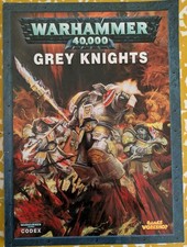 Grey knights codex for sale  CHRISTCHURCH