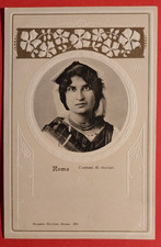 Cartolina roma costumi usato  Pistoia
