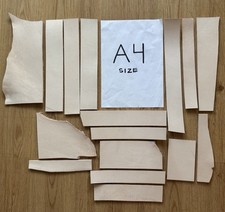 Natural vegetable tanned for sale  UK