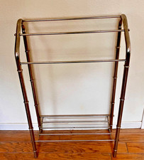 Vintage Meio Século Banheiro Piscina Metal Toalha Caddy Suporte Suporte Suporte Livre comprar usado  Enviando para Brazil