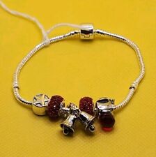 Pulseira tipo Pandora com berloques de Natal comprar usado  Enviando para Brazil