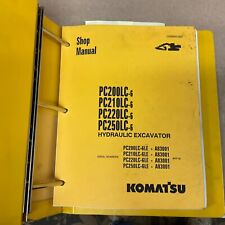 Escavadeira manual de reparo Komatsu PC200LC-6 210 220 PC250LC-6 D&A OFICINA DE SERVIÇO comprar usado  Enviando para Brazil