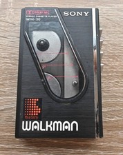 Reprodutor de cassete Sony WM-30 WALKMAN preto JAPÃO usado lixo, usado comprar usado  Enviando para Brazil