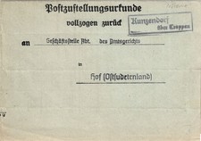 Troppau pava zustellungsurkund gebraucht kaufen  Breitenbach, Dunzweiler