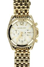 Relógio Michael Kors Feminino MK5835 'Pressley' Cronógrafo Tom Dourado 39mm 133353 comprar usado  Enviando para Brazil