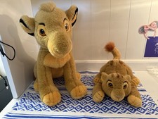 Pelúcia vintage década de 1990 Disney Store O Rei Leão Simba bebê e média comprar usado  Enviando para Brazil