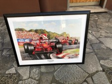 Michael schumacher kunstdruck gebraucht kaufen  Rödermark