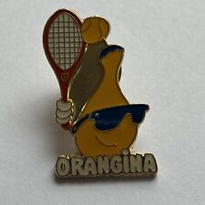 Orangina metal badge. for sale  BEDFORD